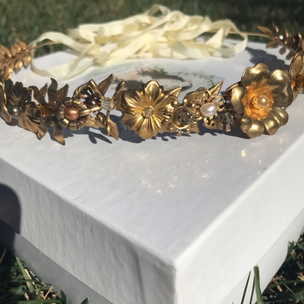 Mignonne Handmade French Bridal Headband